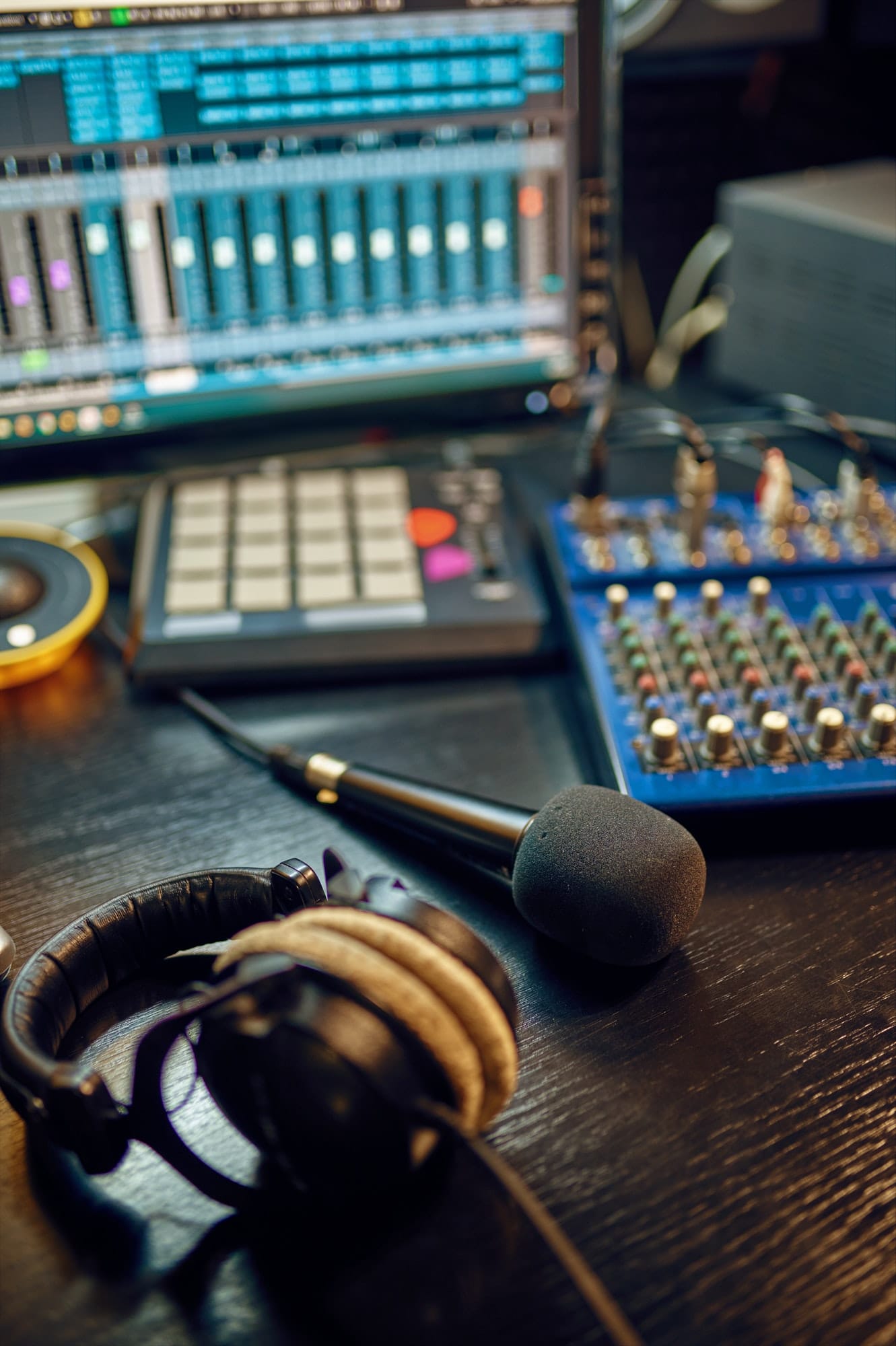 Group of diverse designers, business people brainstorming on meeting in office
